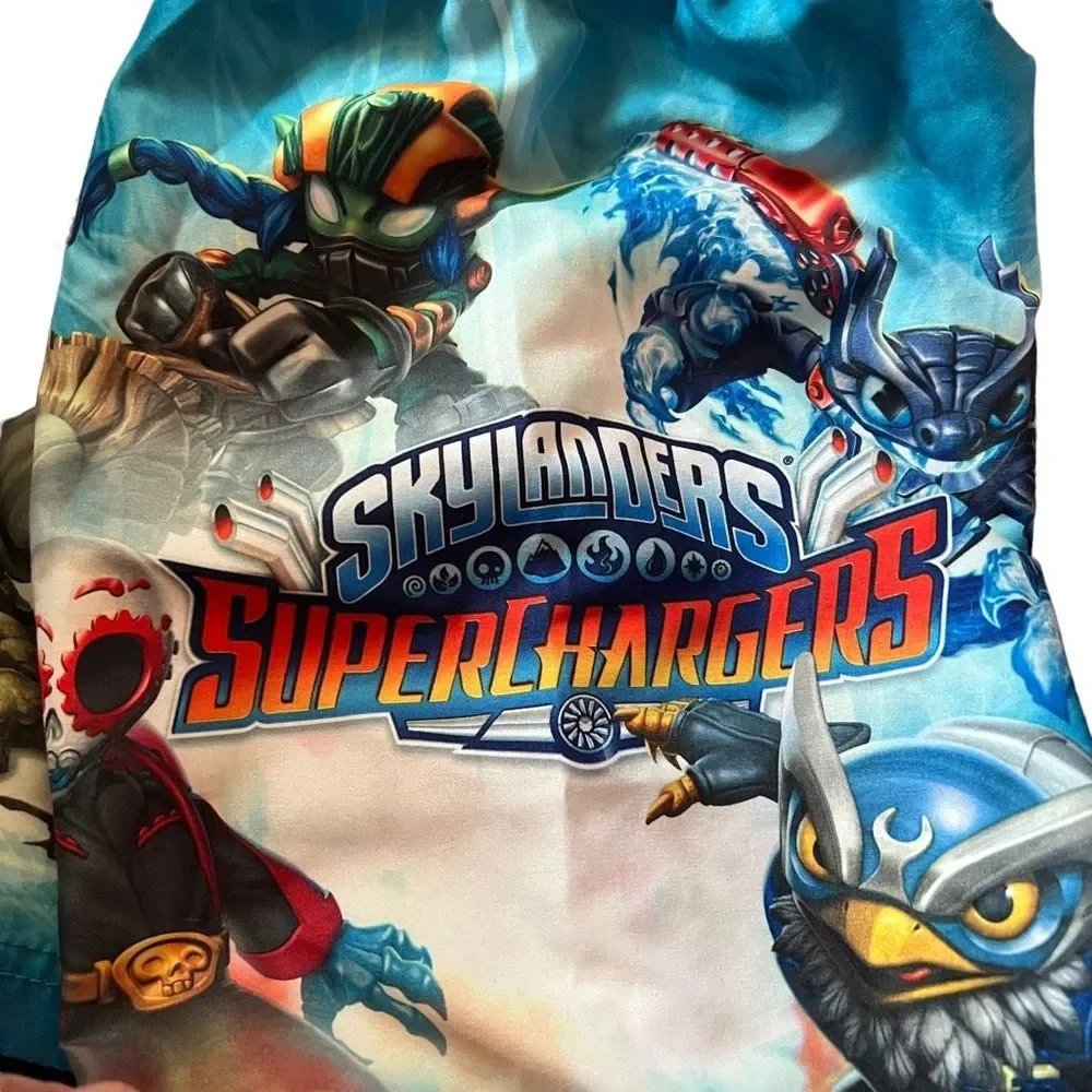 Skylanders SuperChargers Swim Trunks Board Shorts Beach Boys‎ Size Medium 8